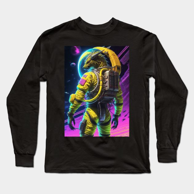 Mutant in Space Long Sleeve T-Shirt by DeathAnarchy